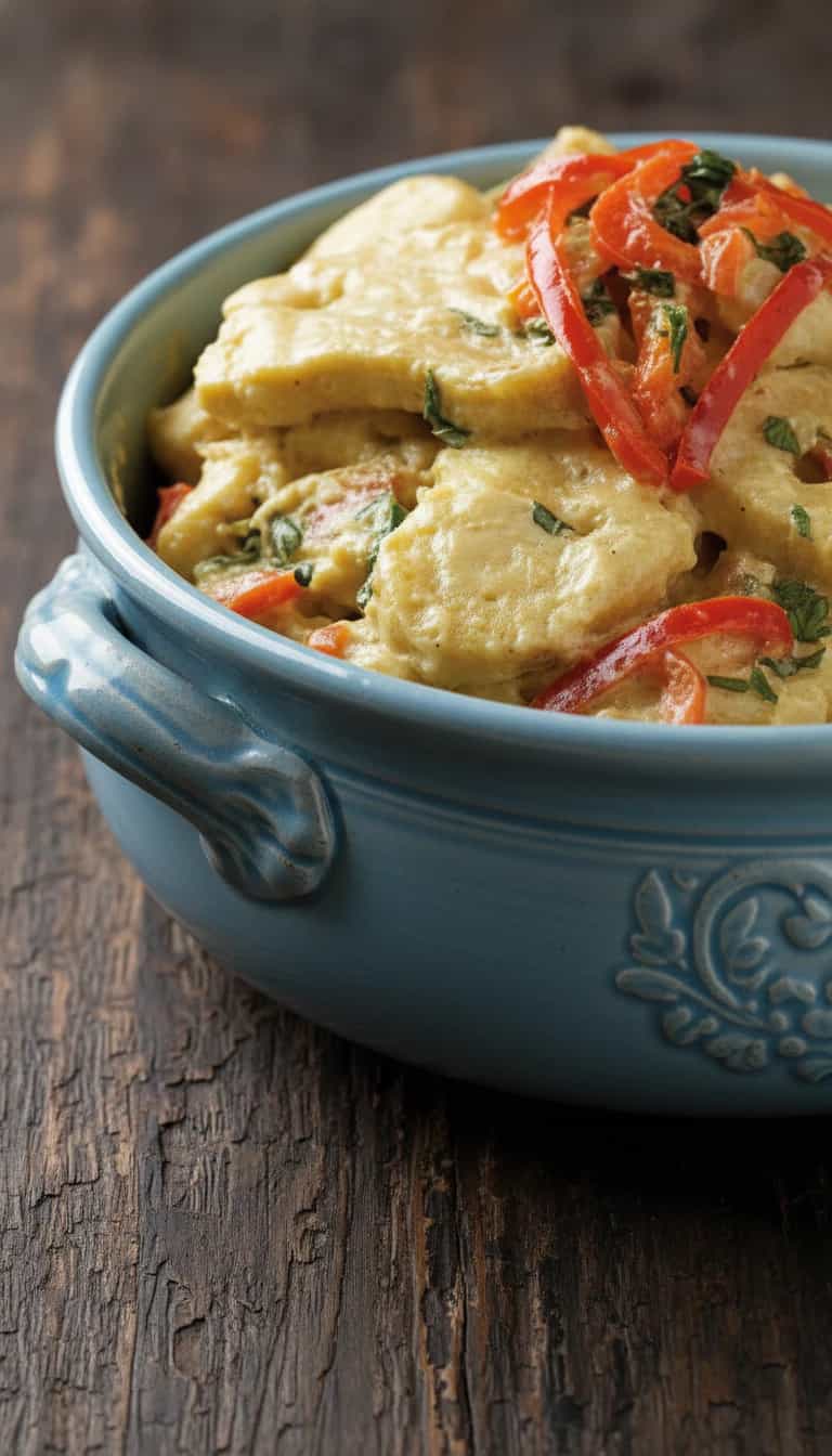 Foto deliciosa de Cação ao Creme de Coco e Azedinha pronta para servir - Peixes & Frutos do Mar