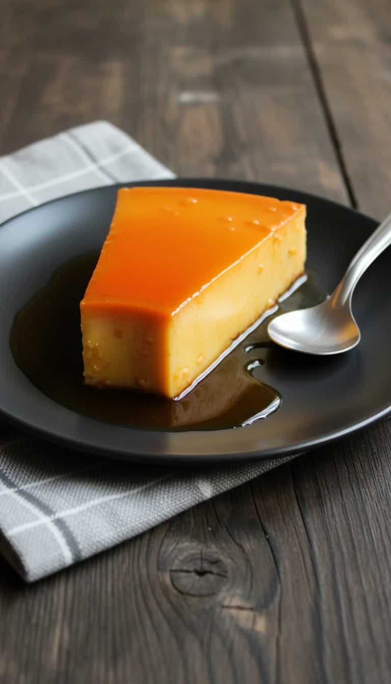 Foto deliciosa de Caçarola Cremosa de Coco pronta para servir - Pudins & Cremes
