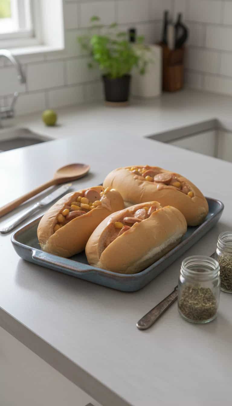Foto deliciosa de Cachorro-Quente de Festa pronta para servir - Salgadinhos
