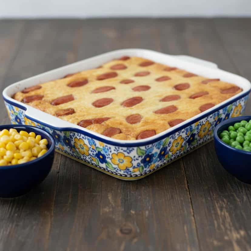 Foto deliciosa de Cachorro Quente de Forno com Mussarela pronta para servir - Salgadinhos