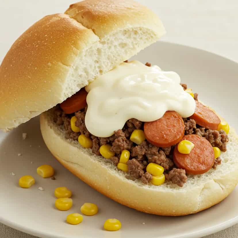 Foto deliciosa de Cachorro-Quente do Interior pronta para servir - Sanduíches & Hambúrgueres