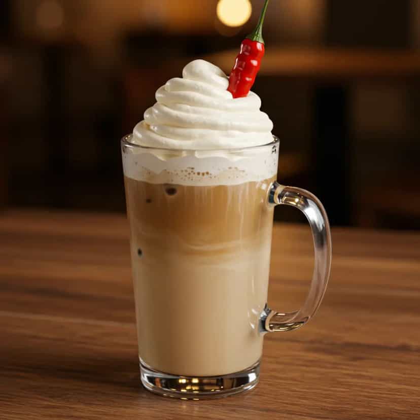 Foto deliciosa de Café Gelado Peccato com Pimenta pronta para servir - Outras Receitas