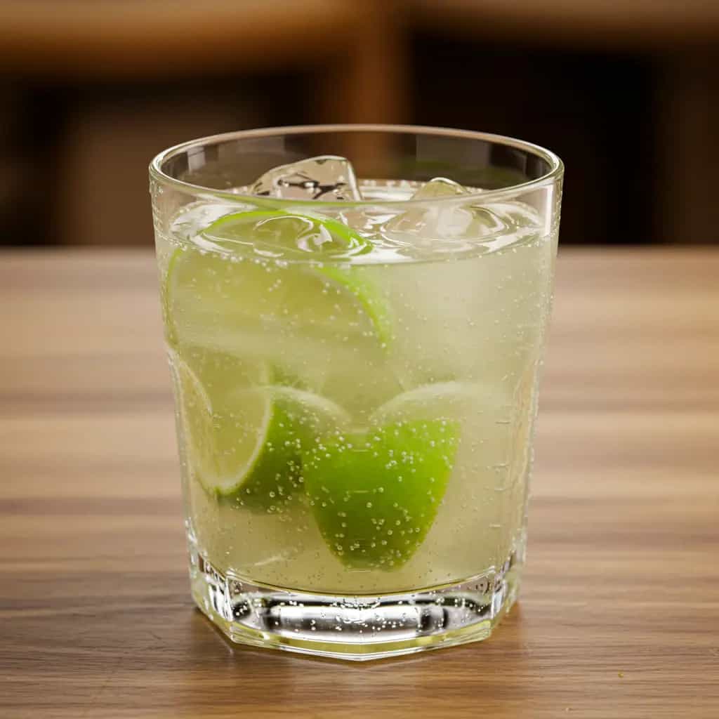 Caipirinha Clássica de Limão