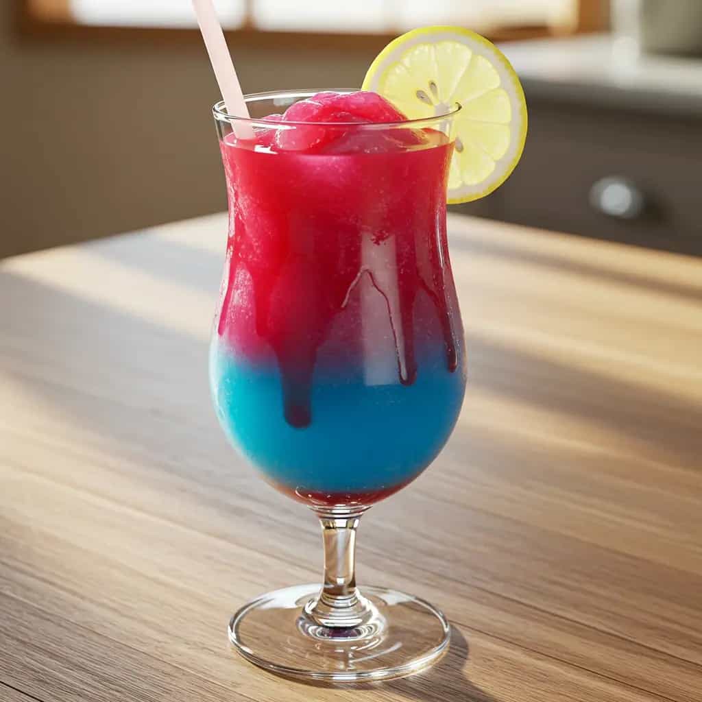 Caipirinha de Morango Azul