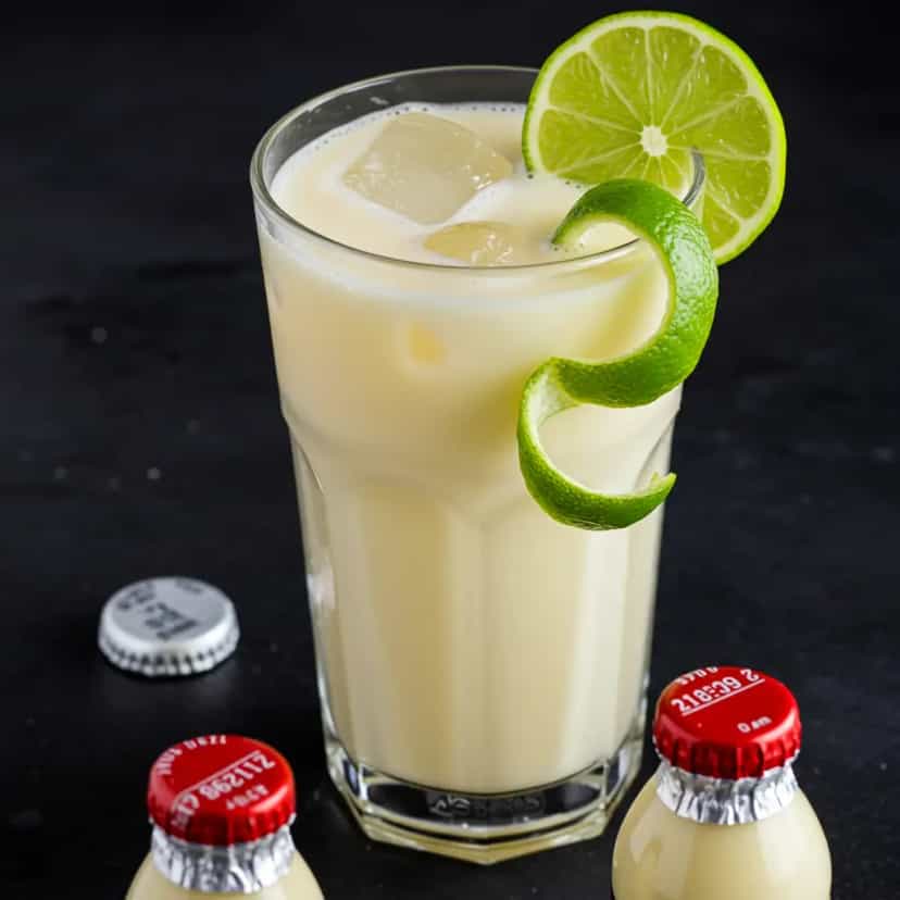 Foto deliciosa de Caipirinha de Yakult pronta para servir - Coquetéis