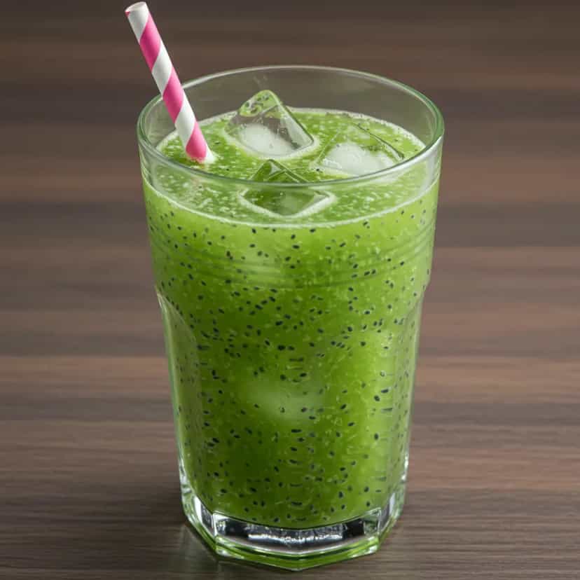 Foto deliciosa de Caipiroska de Kiwi pronta para servir - Coquetéis