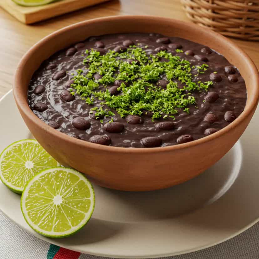 Foto deliciosa de Caldinho de feijão pronta para servir - Sopas & Caldos