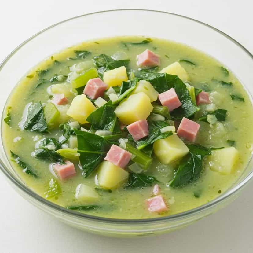 Foto deliciosa de Caldo Verde Caprichado pronta para servir - Sopas & Caldos