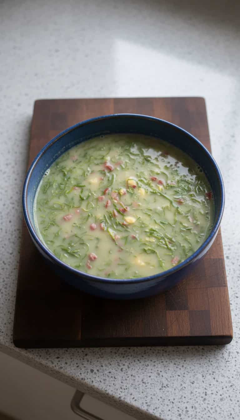 Foto deliciosa de Caldo Verde Tradicional pronta para servir - Sopas & Caldos