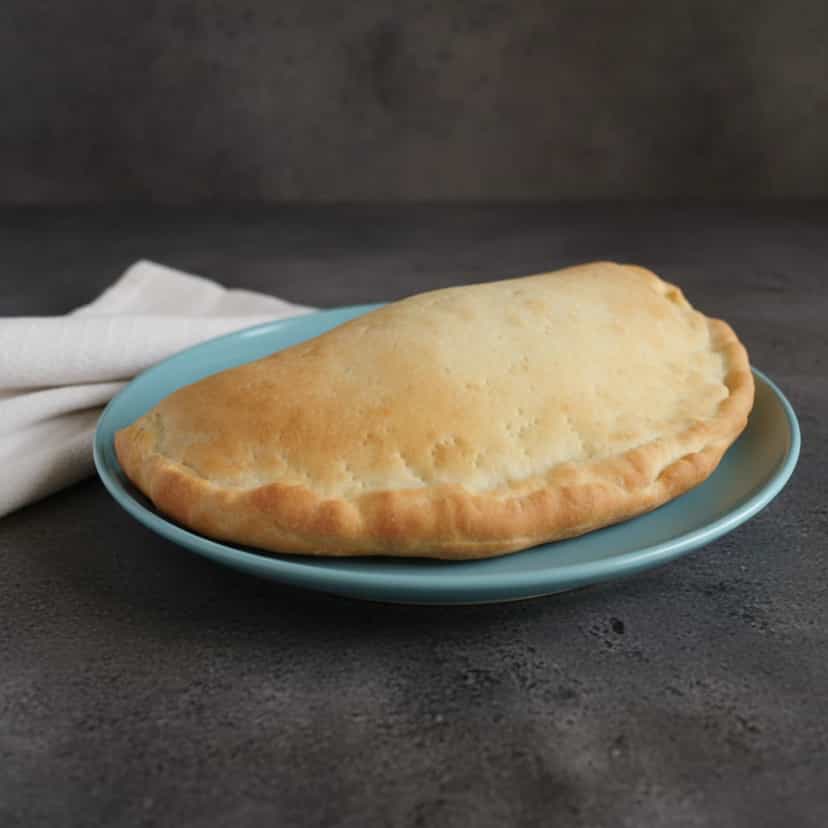 Foto deliciosa de Calzone de Carne pronta para servir - Outras Receitas
