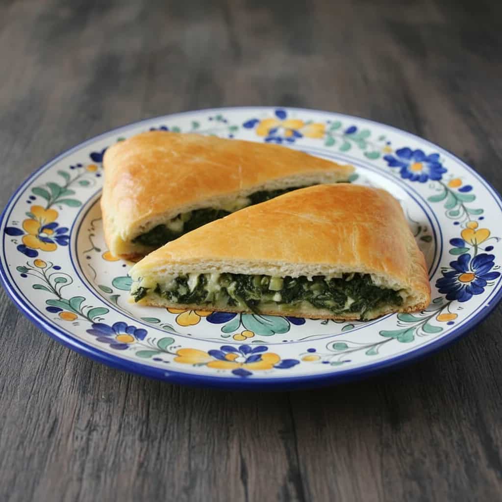 Calzone de Escarola e Bacon