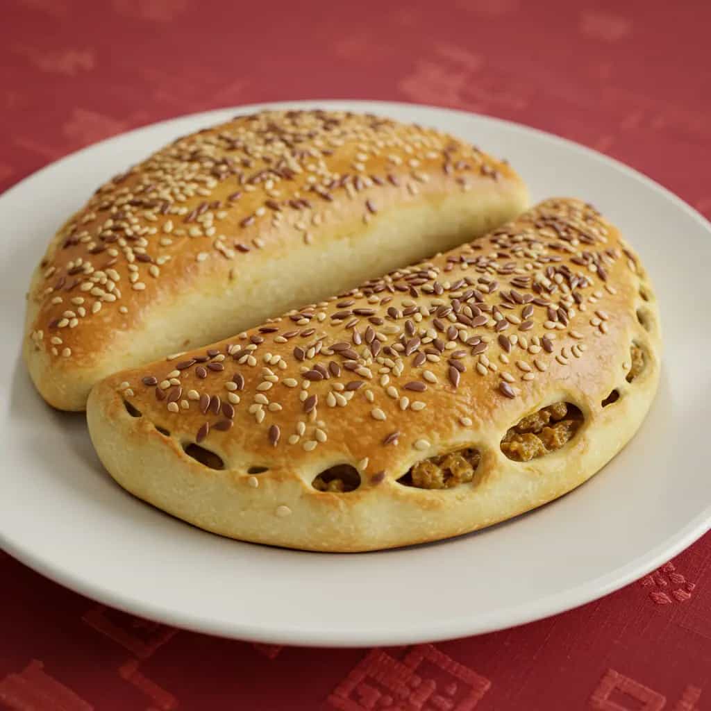 Calzone de Ricota e Peru