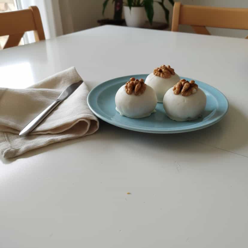 Foto deliciosa de Camafeus de Nozes pronta para servir - Outras Receitas
