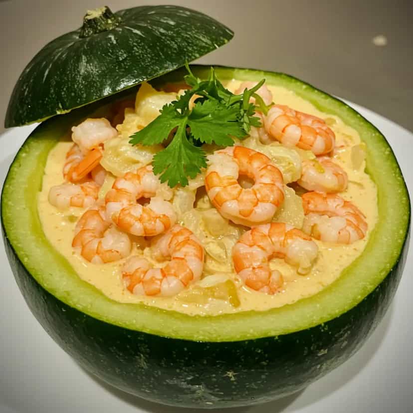 Receita de Camarão na Moranga com Catupiry - Dicas e Dicas