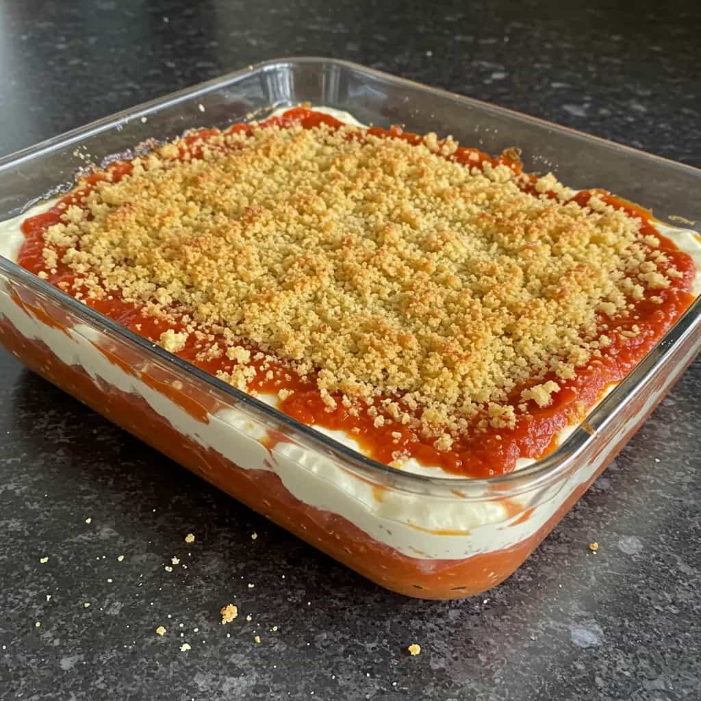 Camarões à Parmegiana