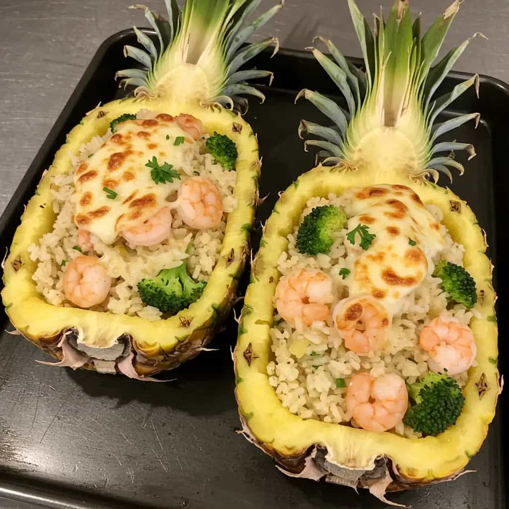 Camarões ao Abacaxi