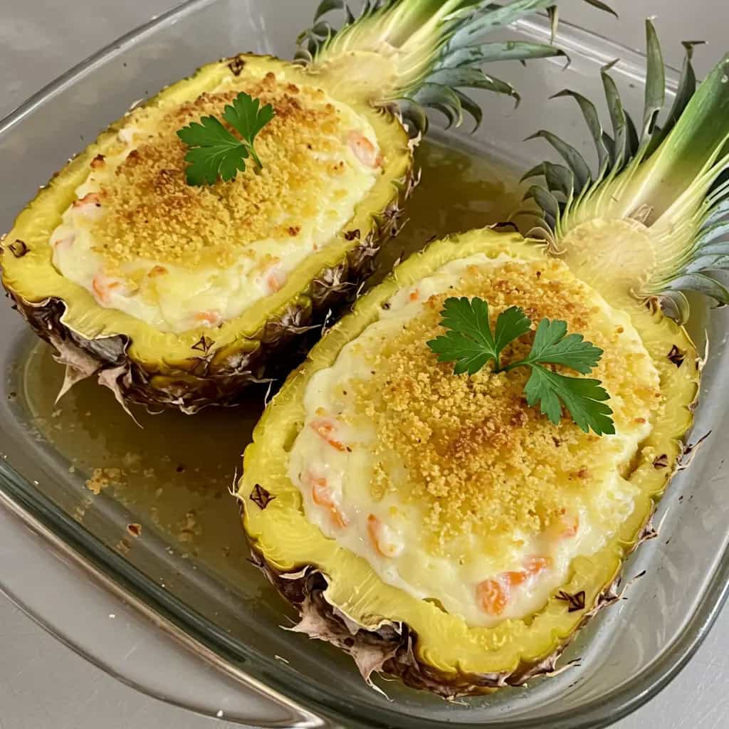 Camarões ao Abacaxi