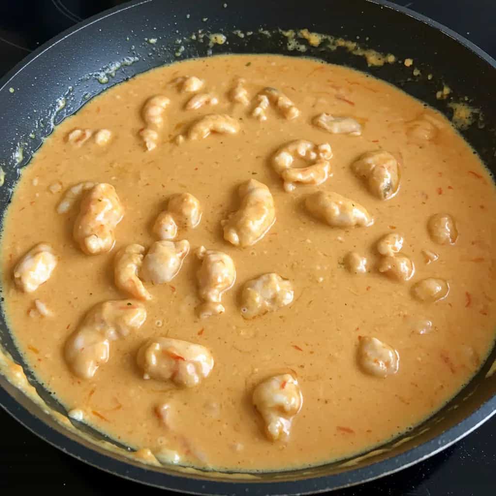 Camarões ao Requeijão