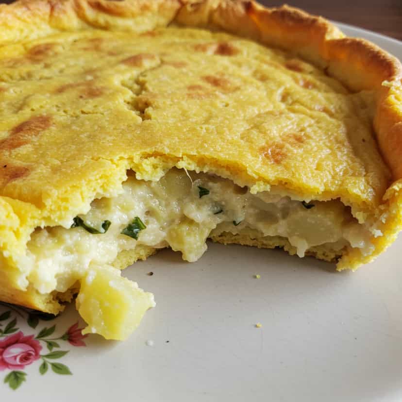 Foto deliciosa de Camarões com Batatas ao Forno pronta para servir - Peixes & Frutos do Mar