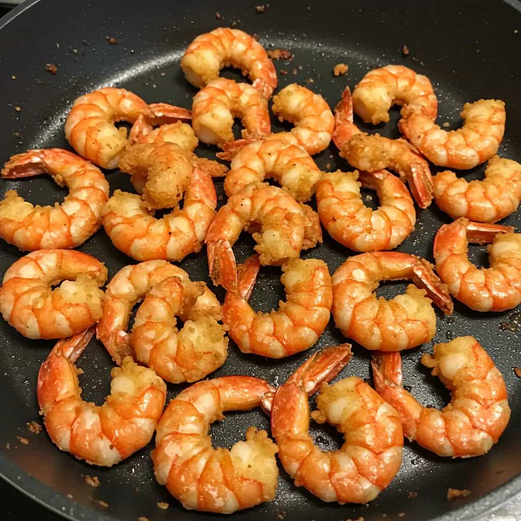 Camarões Rosa Fritos