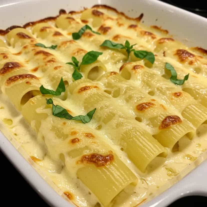 Foto deliciosa de Canelone de Requeijão Sem Glúten pronta para servir - Massas & Macarrão
