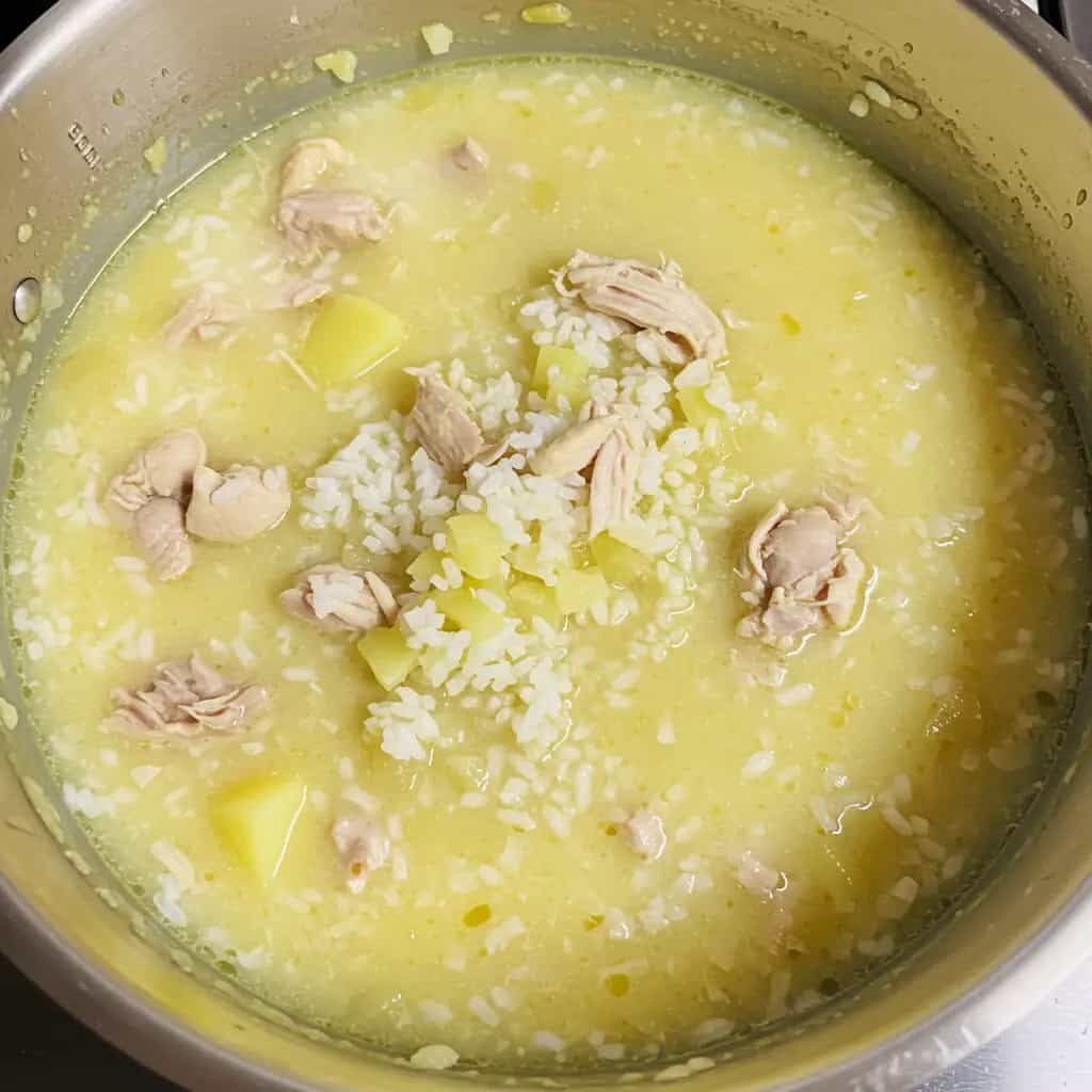 Canja de Frango Cremosa