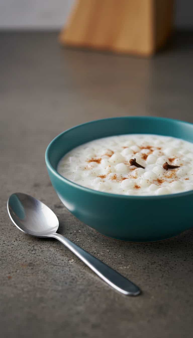 Foto deliciosa de Canjica Cremosa da Vovó pronta para servir - Pudins & Cremes