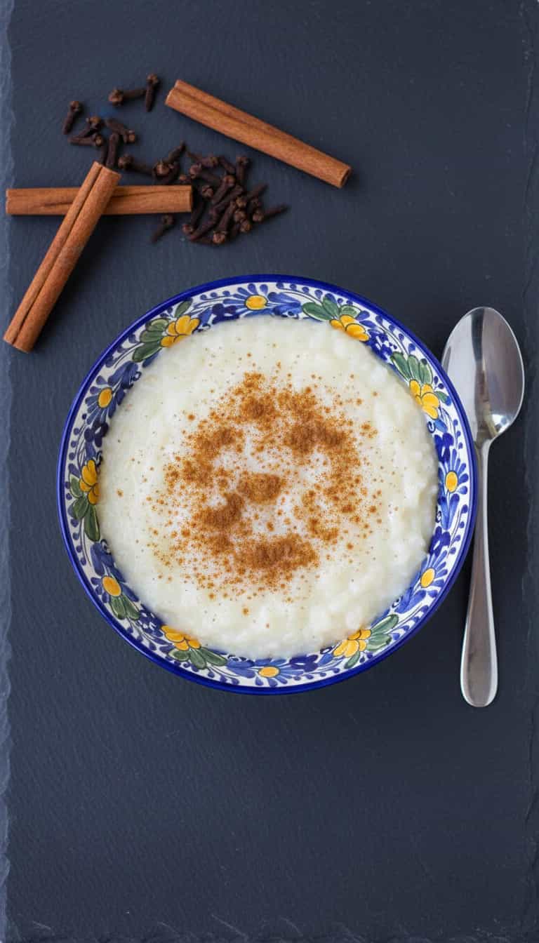 Foto deliciosa de Canjica Light Cremosa pronta para servir - Pudins & Cremes