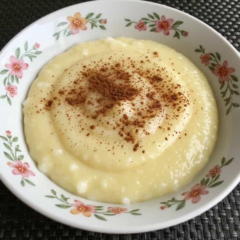Foto deliciosa de Canjiquinha Cremosa pronta para servir - Café da Manhã Brasileiro