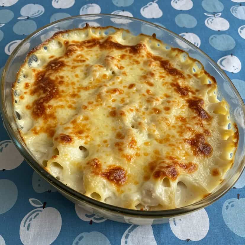 Foto deliciosa de Capeletti ao Molho Branco Cremoso pronta para servir - Massas & Macarrão