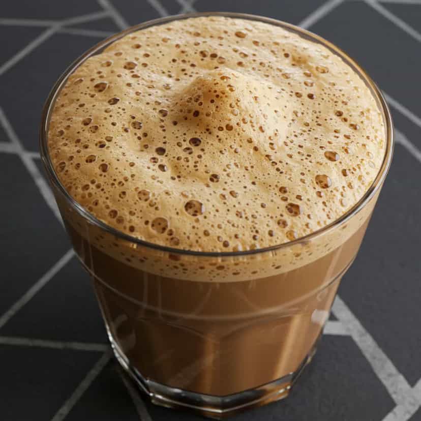 Foto deliciosa de Cappuccino de Chocolate pronta para servir - Bebidas Quentes