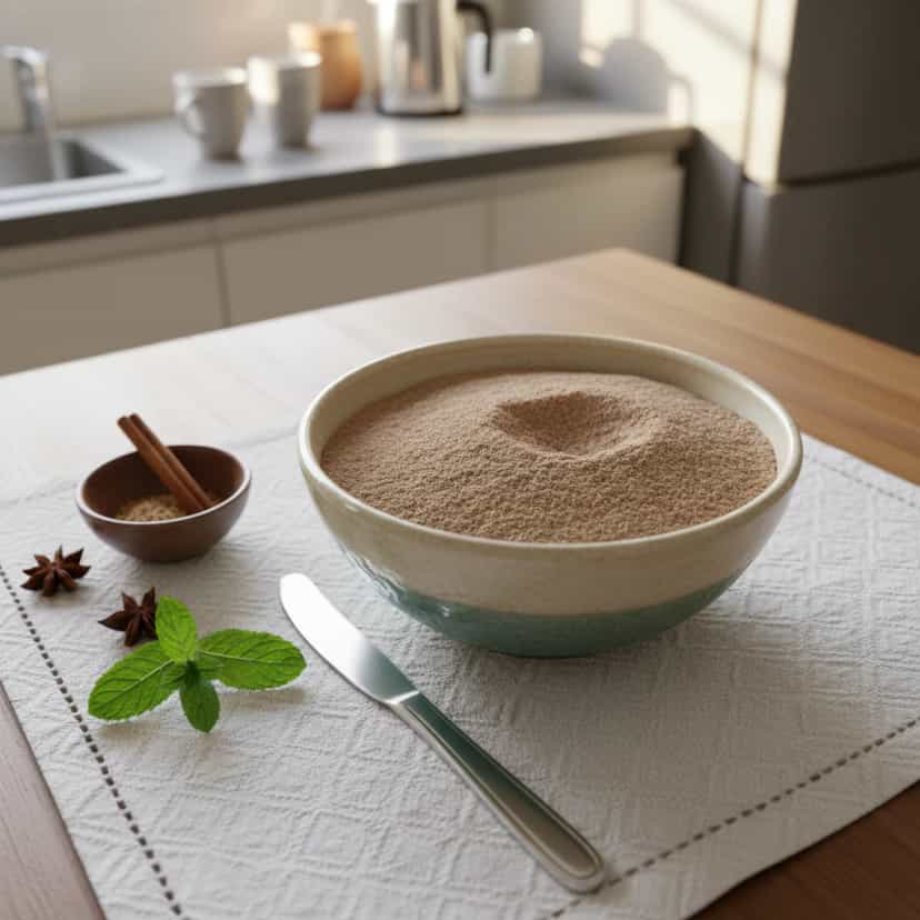 Foto deliciosa de Cappuccino Tradicional em Pó pronta para servir - Bebidas Quentes