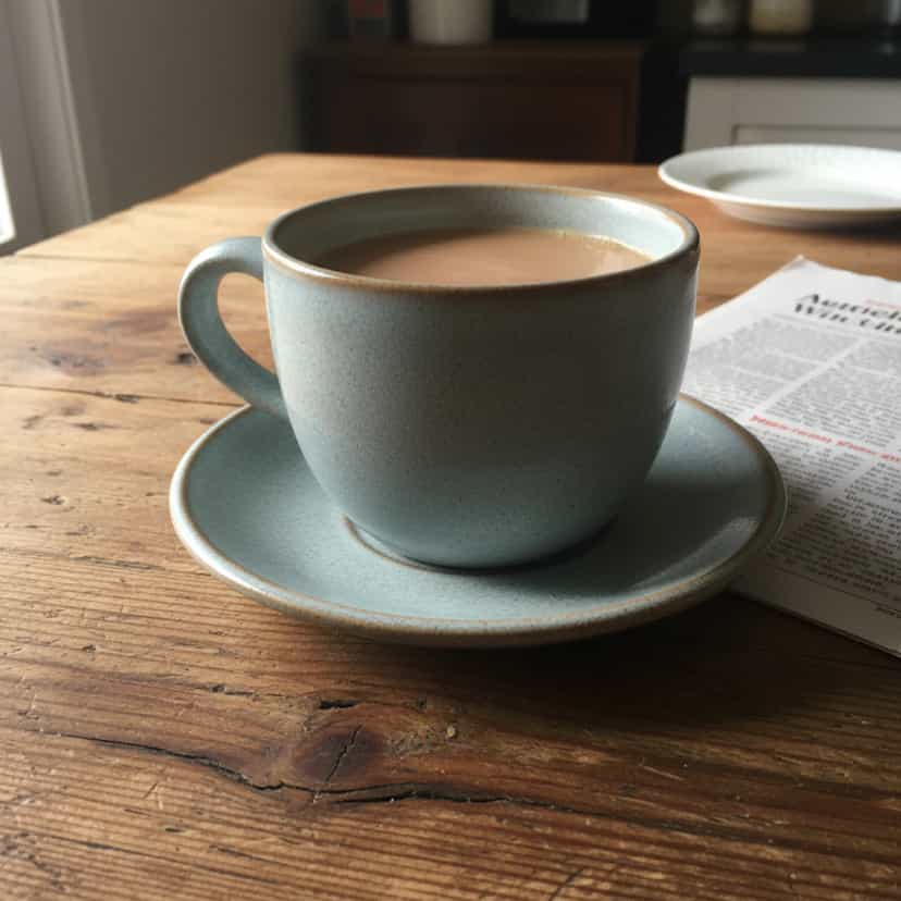 Foto deliciosa de Capuccino Simples e Rápido pronta para servir - Bebidas Quentes