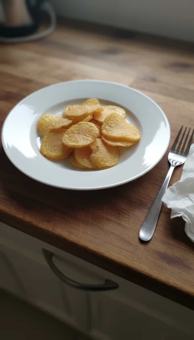 Foto deliciosa de Cará chips pronta para servir - Chips & Biscoitos
