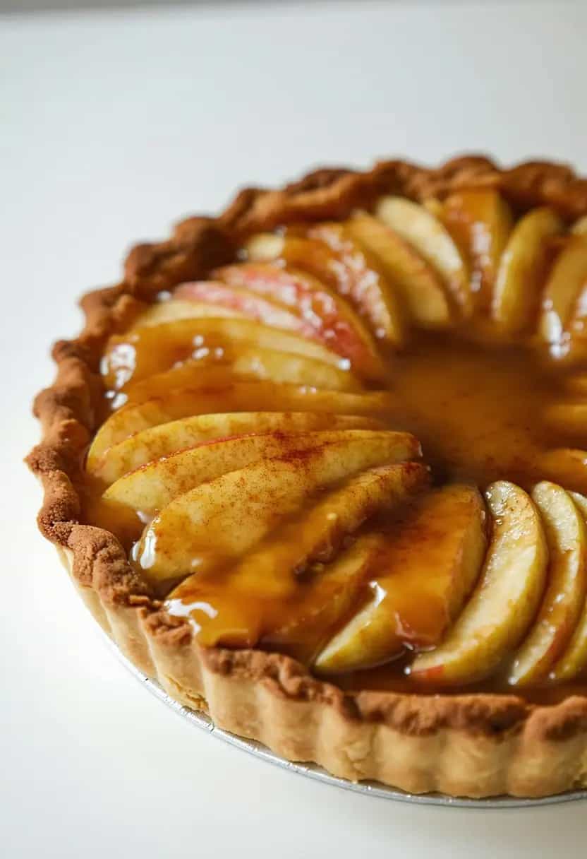 Tarte de Maçã com Caramelo