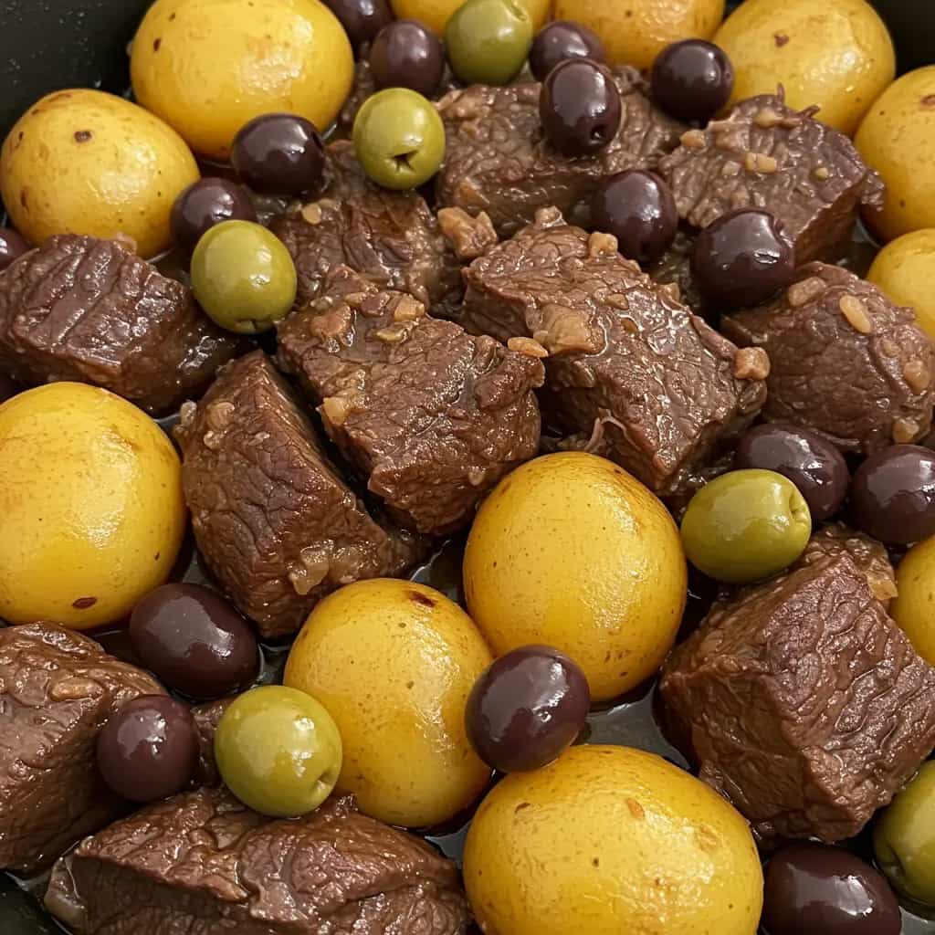 Carne com batata da Elena