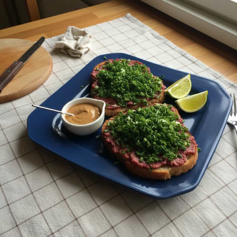 Foto deliciosa de Carne de Onça pronta para servir - Salgadinhos