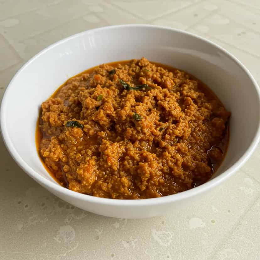 Foto deliciosa de Carne de Soja Deliciosa pronta para servir - Almoço & Jantar