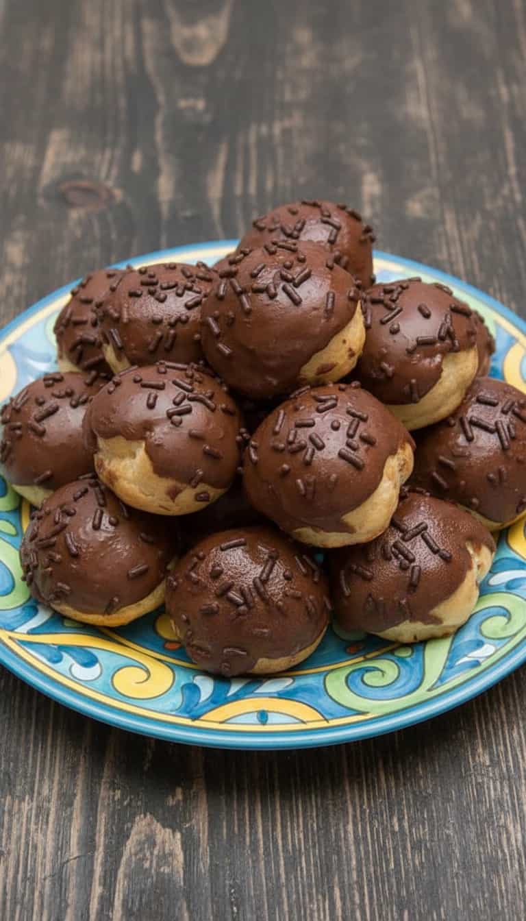 Foto deliciosa de Carolina com Doce de Leite e Chocolate pronta para servir - Brownies & Cookies