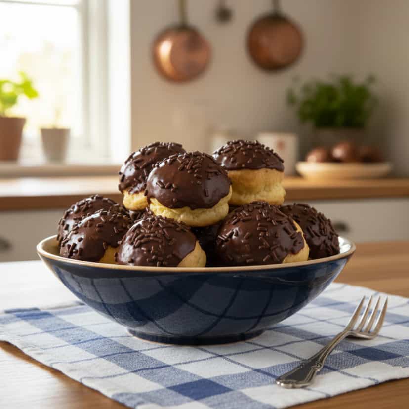 Foto deliciosa de Carolinas de Brigadeiro Clássicas pronta para servir - Outras Receitas