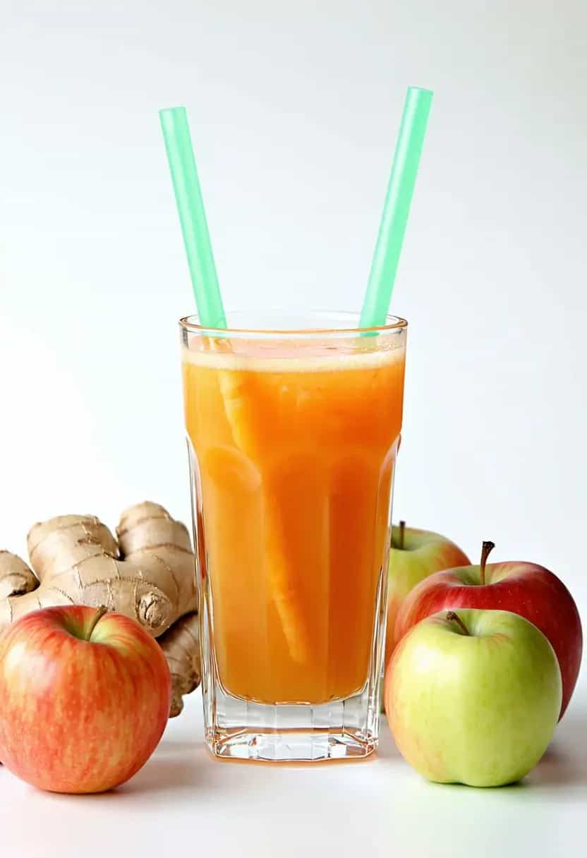 Suco de Cenoura e Maçã