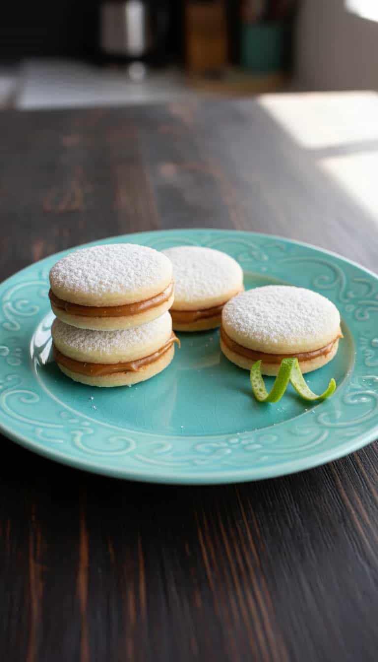 Foto deliciosa de Casadinhos de Doce de Leite Caseiro pronta para servir - Outras Receitas