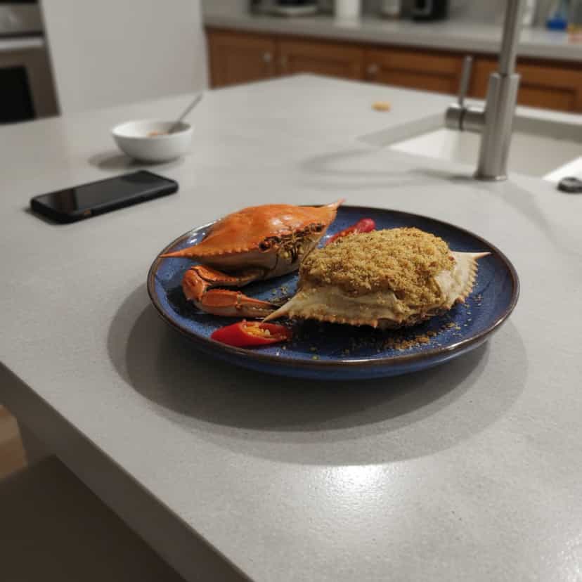 Foto deliciosa de Casquinha de siri pronta para servir - Outras Receitas