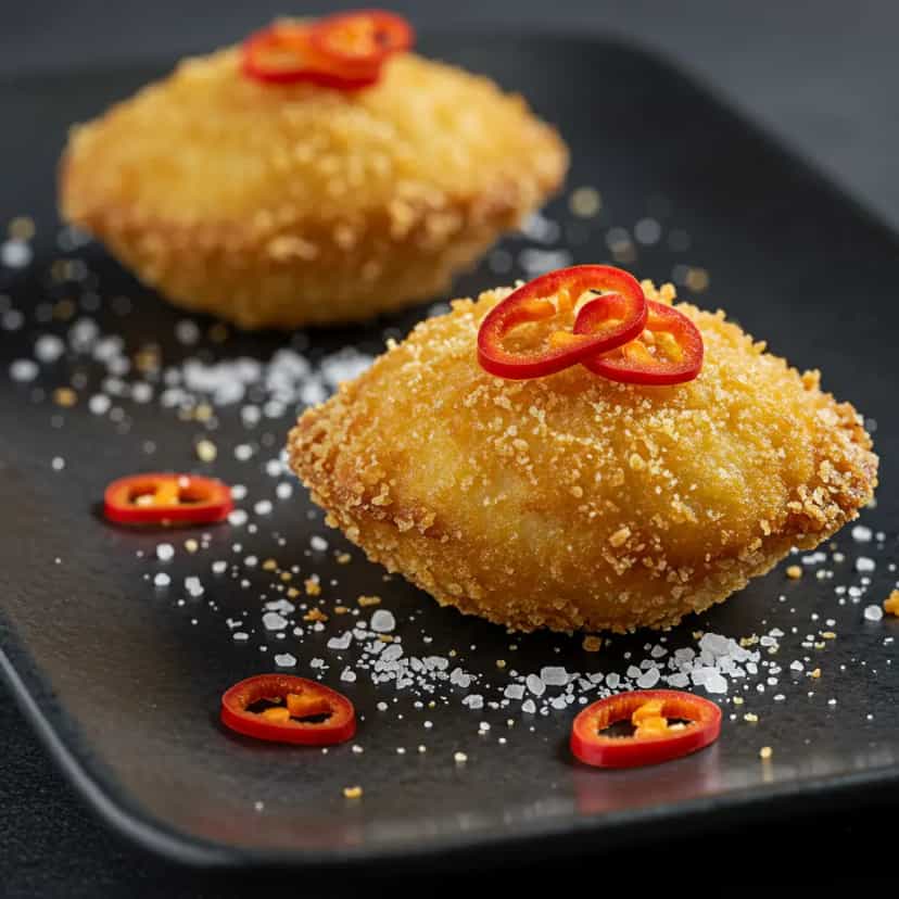 Foto deliciosa de Casquinha de Siri pronta para servir - Peixes & Frutos do Mar