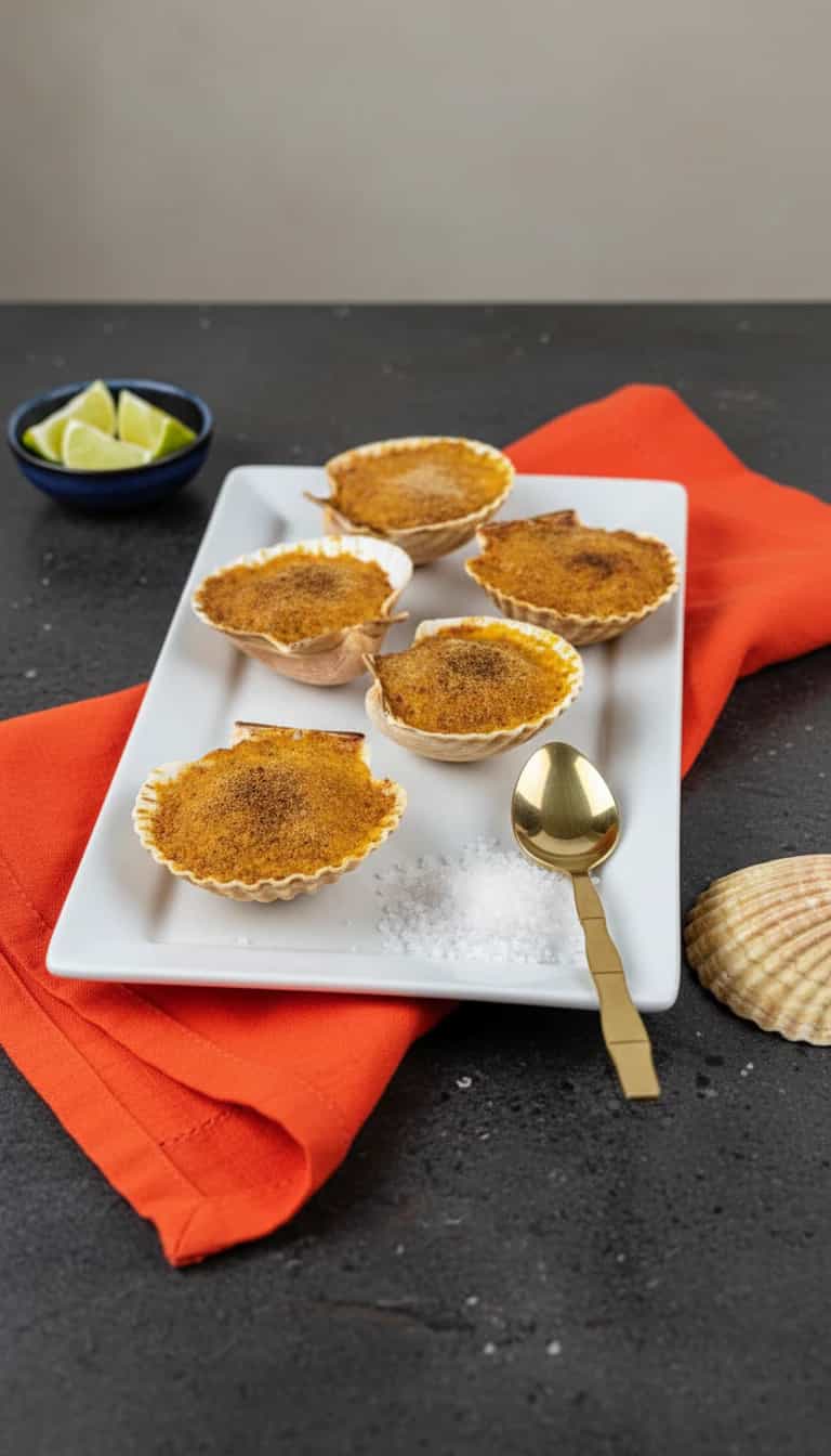 Foto deliciosa de Casquinha de Siri pronta para servir - Peixes & Frutos do Mar