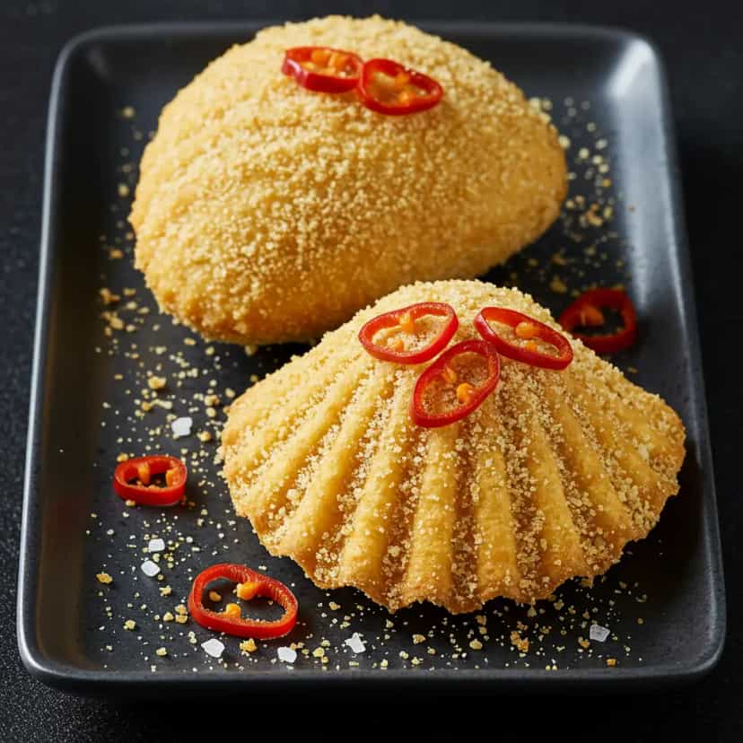 Foto deliciosa de Casquinha de Siri Cremosa pronta para servir - Salgadinhos