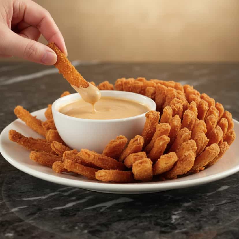 Foto deliciosa de Cebola Empanada pronta para servir - Salgadinhos