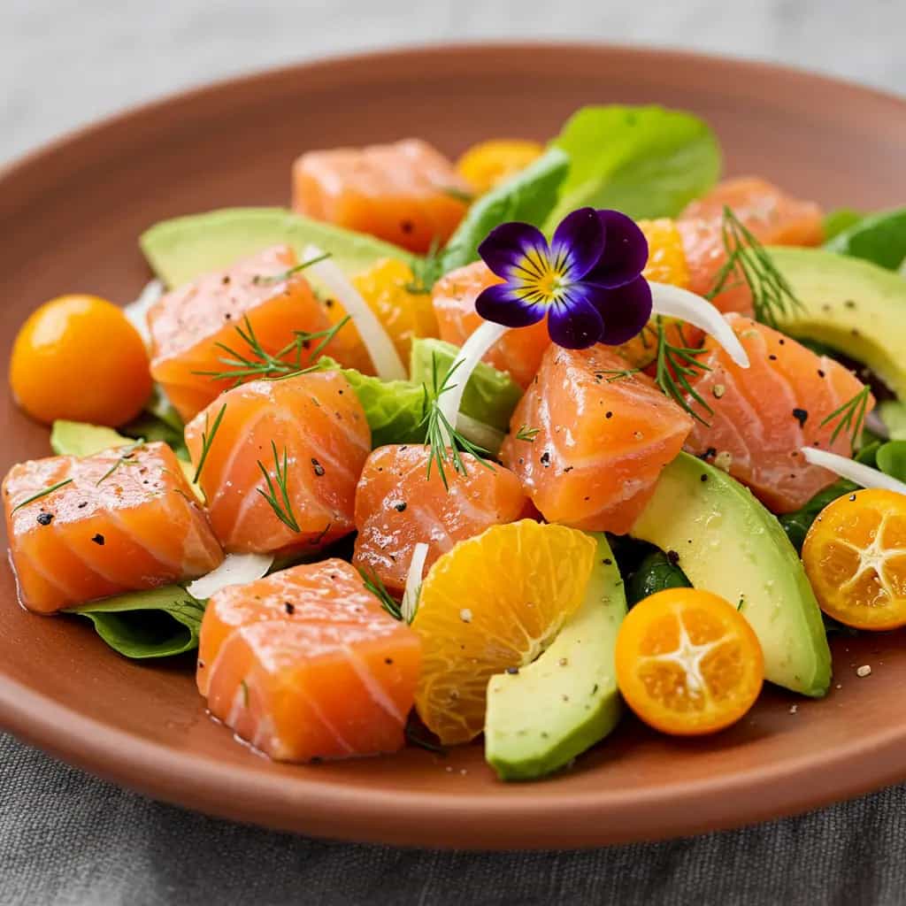 Ceviche de Salmão Brasileiro