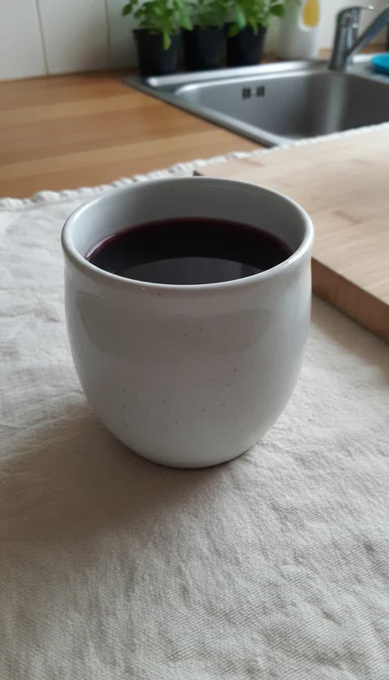 Foto deliciosa de Chá de Beterraba e Gengibre pronta para servir - Bebidas Quentes
