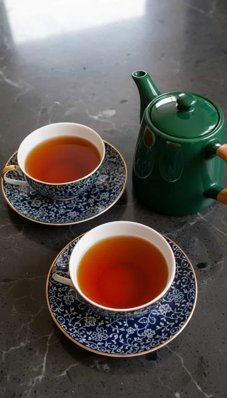 Foto deliciosa de Chá de Maracujá com Canela e Cravo pronta para servir - Bebidas Quentes